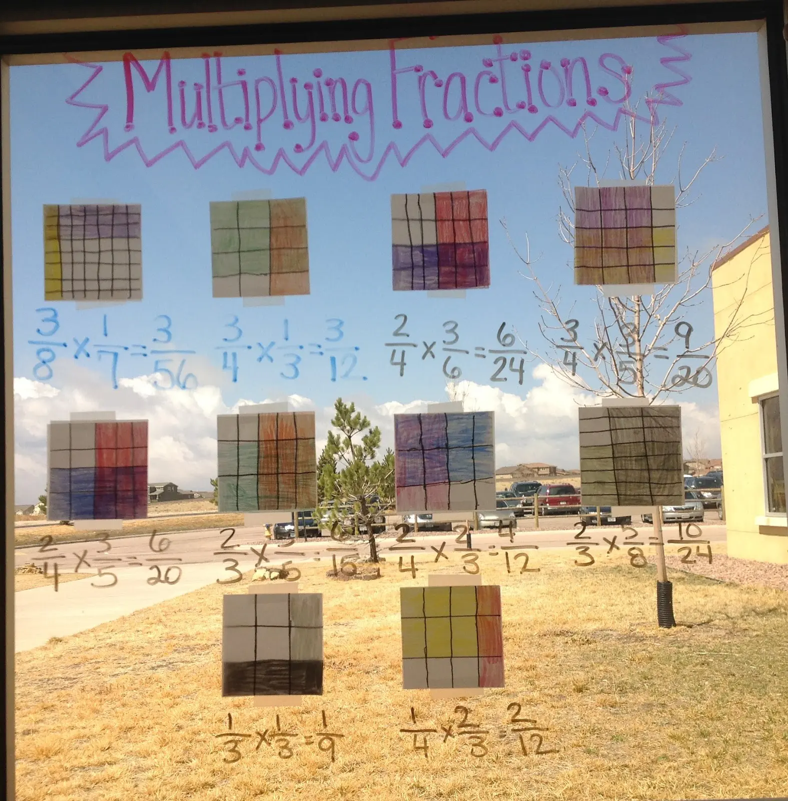 multiplying fraction lessons