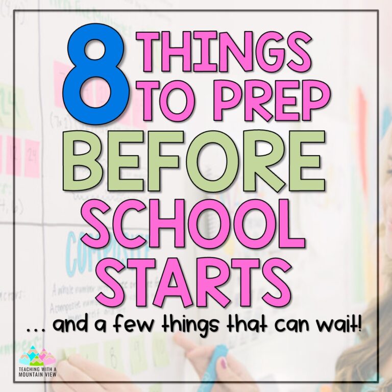 Tips for organizing your upper elementary literacy block. Includes daily routines, whole group lessons, and literacy rotations.