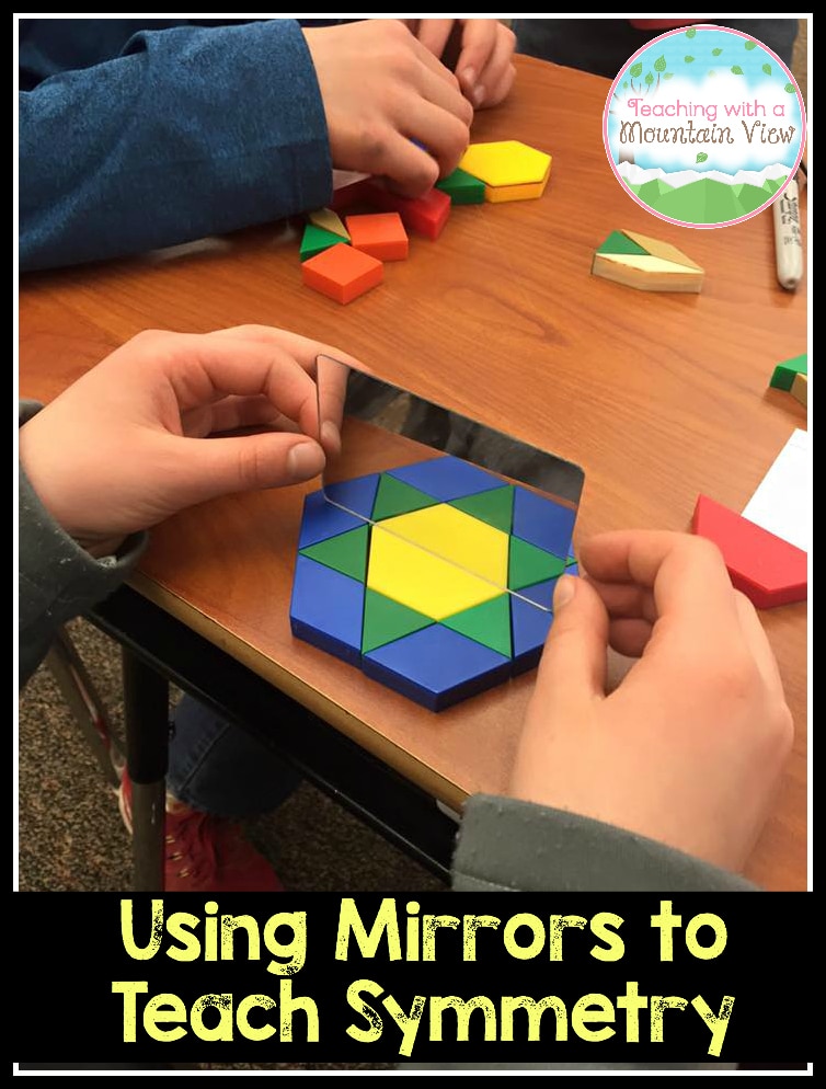 using mirrors to teach symmetry upper elementary