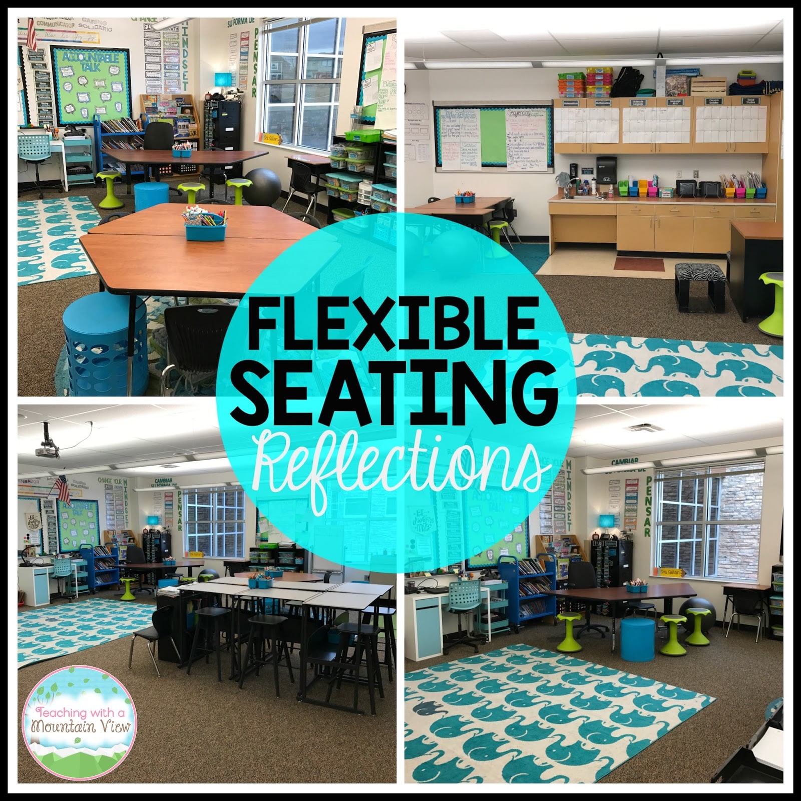 Classroom Furniture, Flexible Seating, Rugs, Tables