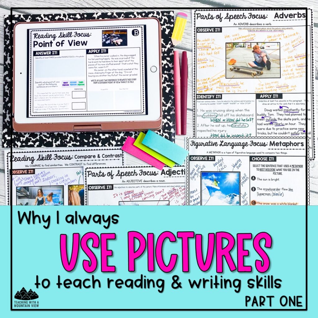 pics to teach reading part 1