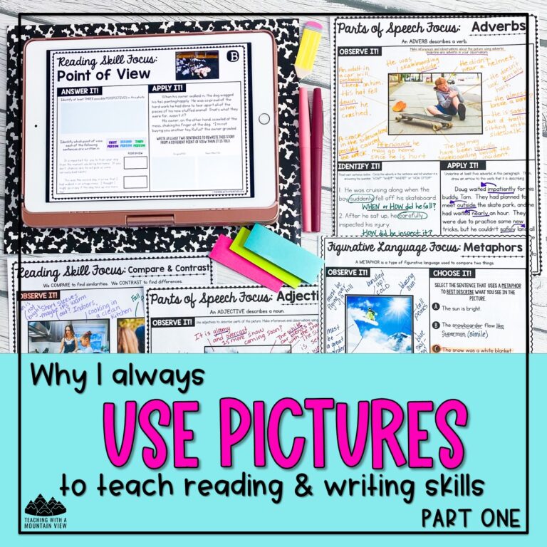 Using Pictures to Teach Reading and Writing Skills