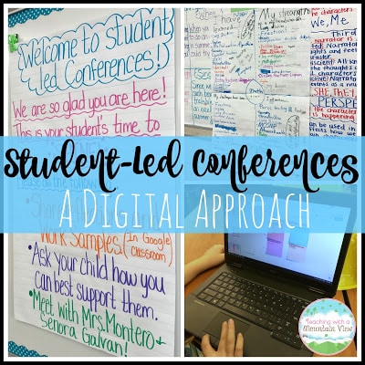 student-led conferences a digital approach