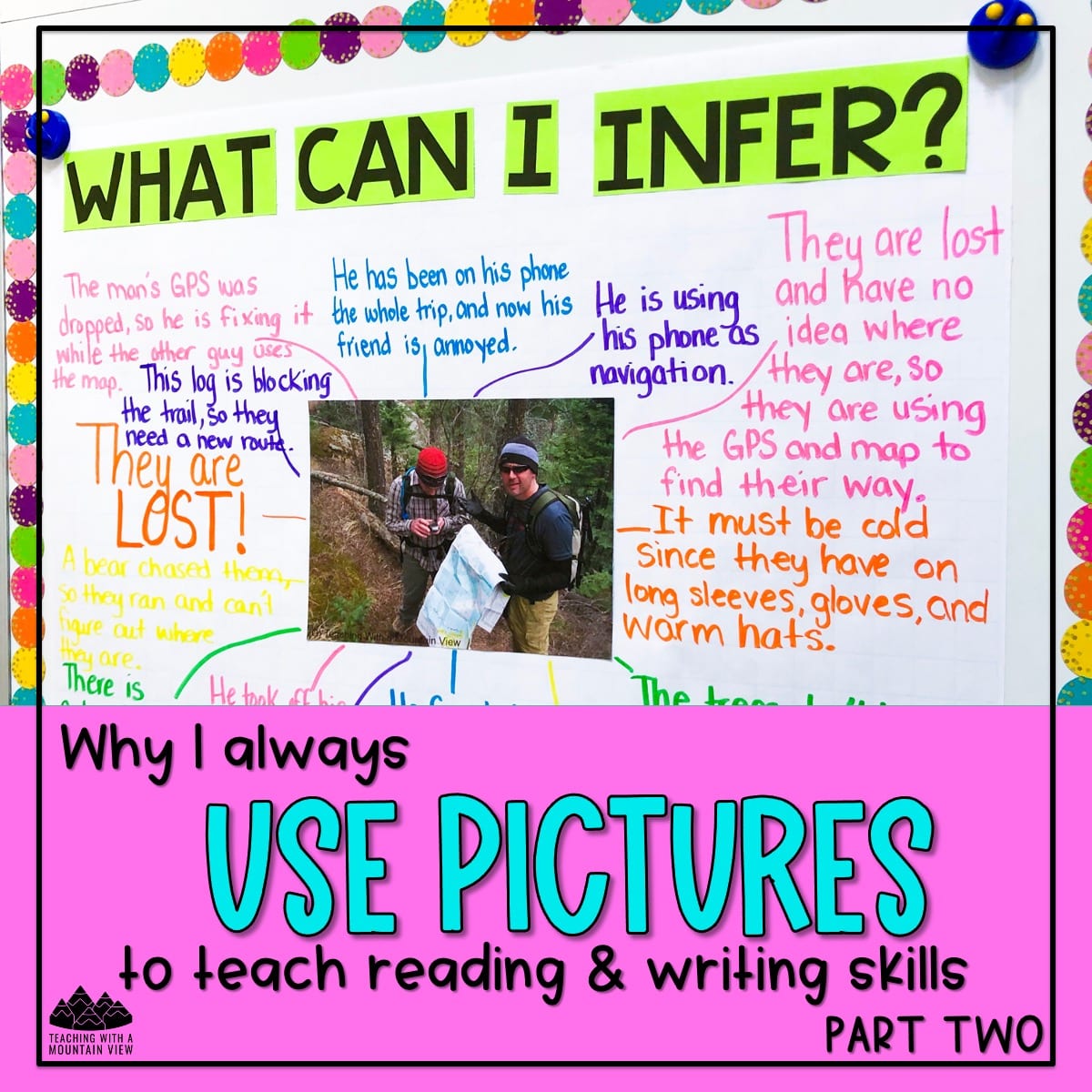 Using Pictures to Teach Reading Skills isn't a new idea over at Teaching With a Mountain View, but it sure has evolved over the years!