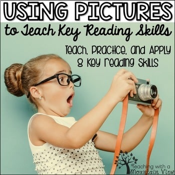 teach and review Inferencing Main Idea Cause & Effect Compare & Contrast Sequencing Fact & Opinion Story Elements Point of View