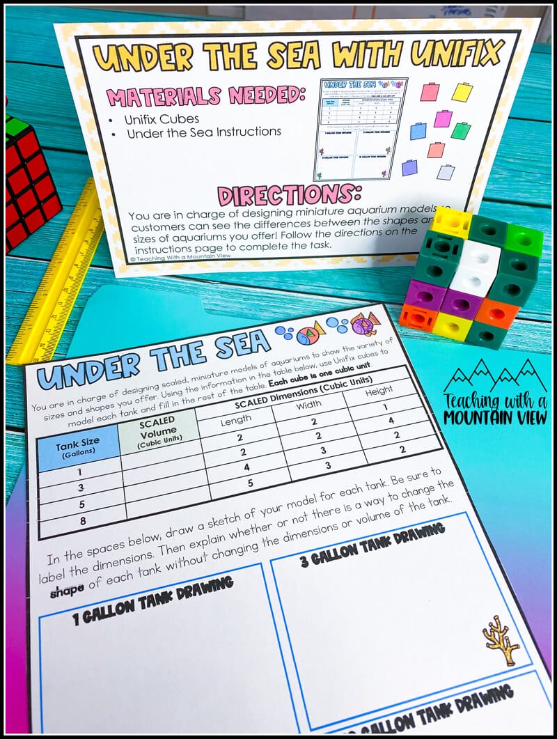 Teaching Volume with HandsOn Activities Teaching with a Mountain View