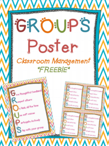 GROUPS Acronym Poster - Teaching with a Mountain View