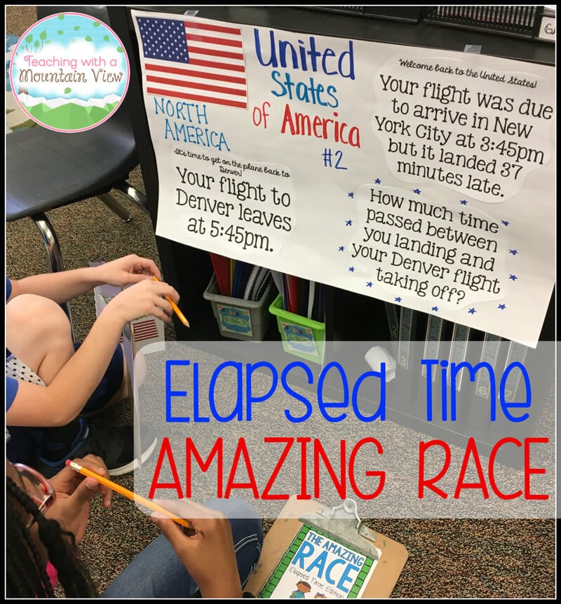 elapsed time games 3rd 4th 5th grade
