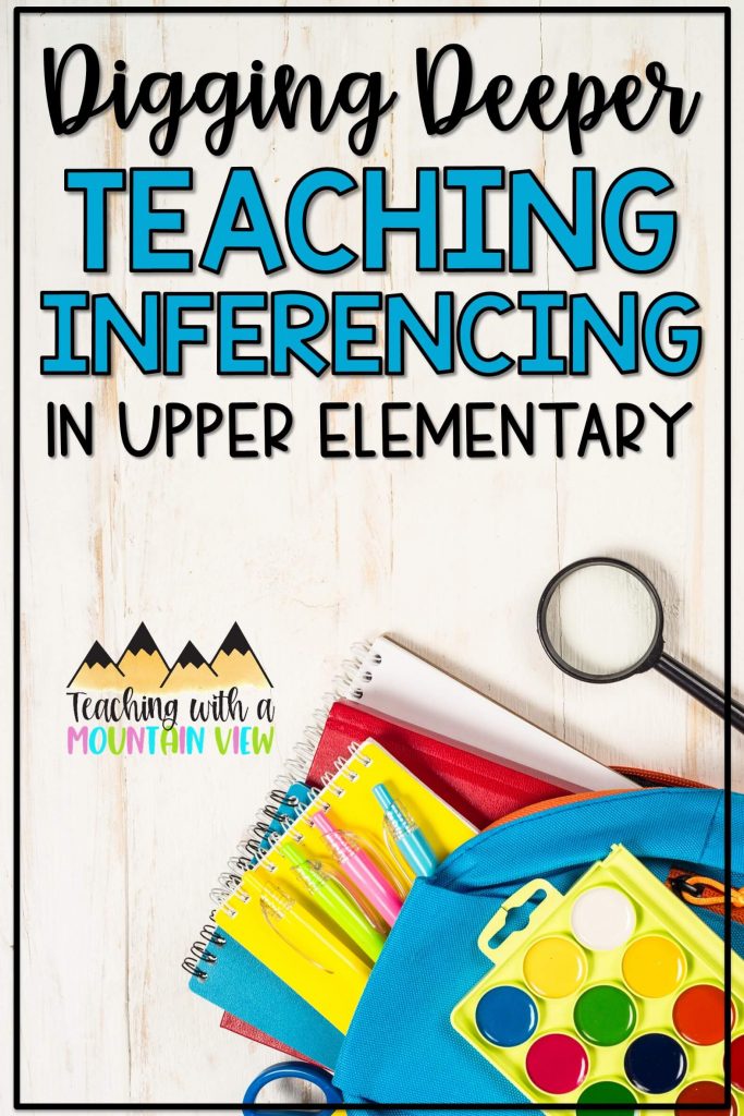 teaching inference upper elementary