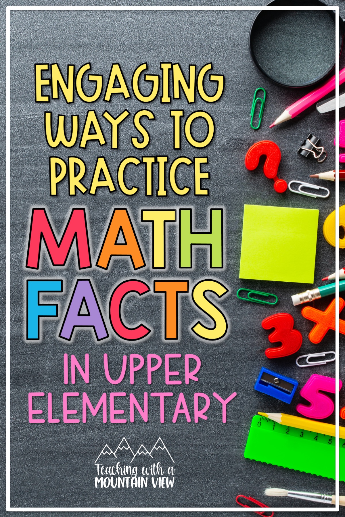multiplication fact practice upper elementary