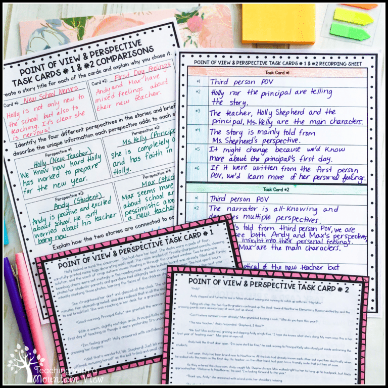 Teaching Point of View - Teaching with a Mountain View