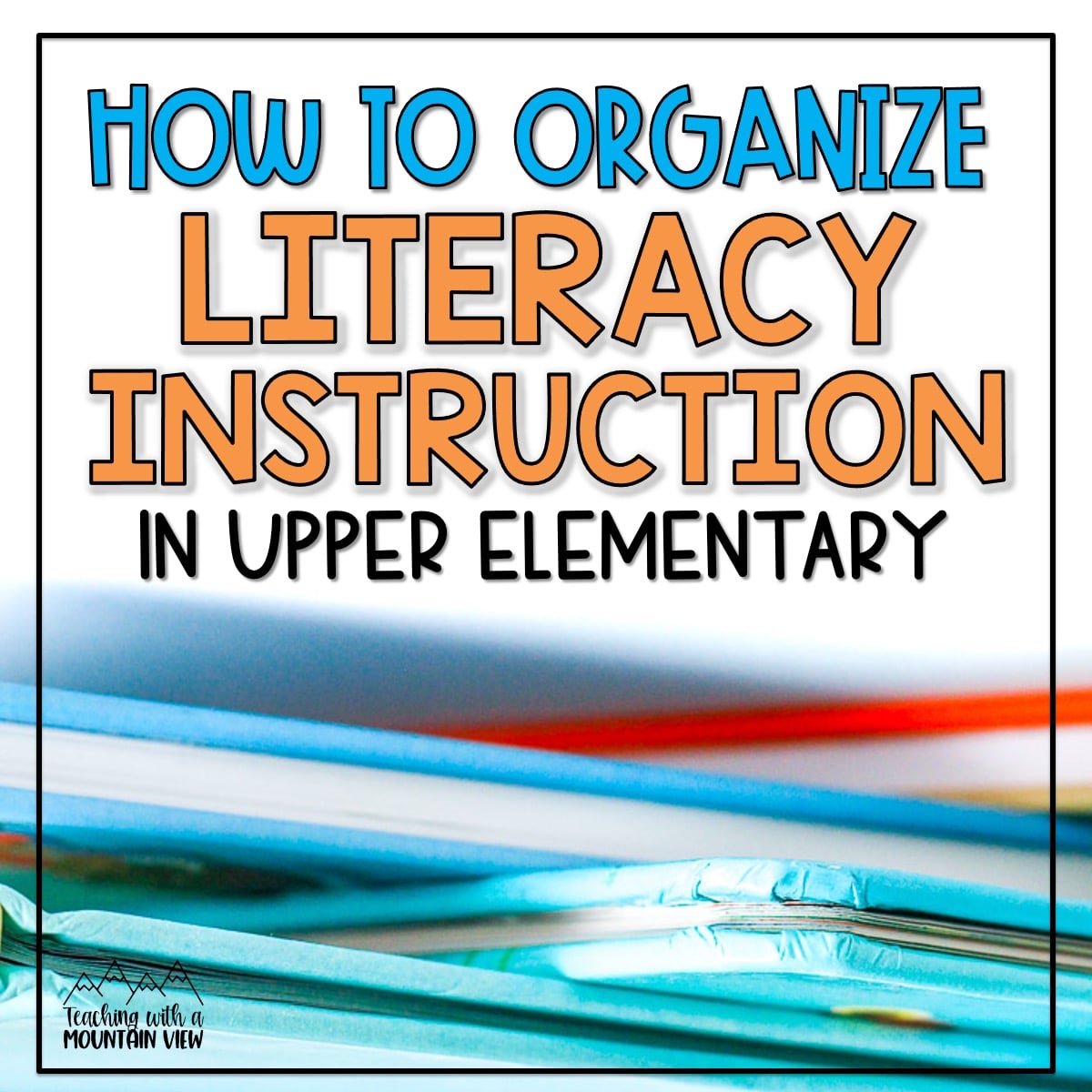 Tips for organizing your upper elementary literacy block. Includes daily routines, whole group lessons, and literacy rotations.