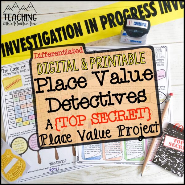 Place Value Detectives Cover