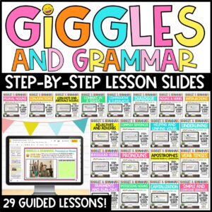 Grammar Lessons and Activities for 3rd, 4th, and 5th Grades | Lesson Slides