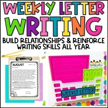 Weekly Letter Writing Building Relationships 8699832