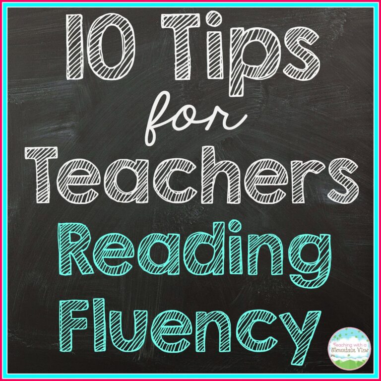 Top 10 Tips for Building Reading Fluency