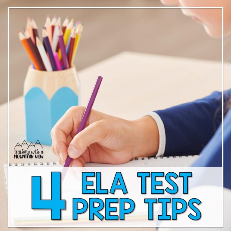 4 ELA Test Prep Tips