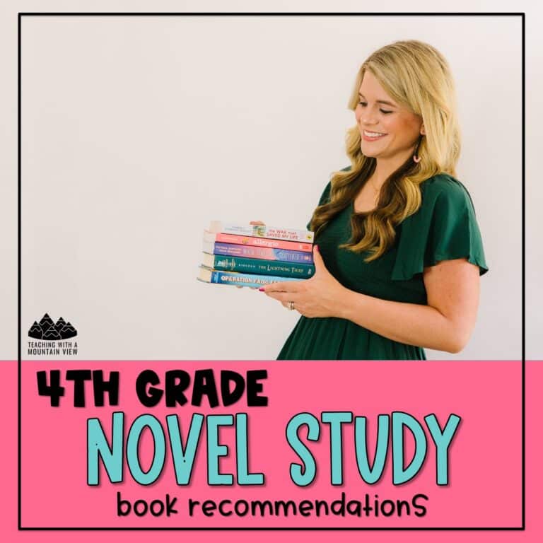 Make planning your next novel study easy with these 4th grade novel study books! These books will entertain and ignite a passion for reading.