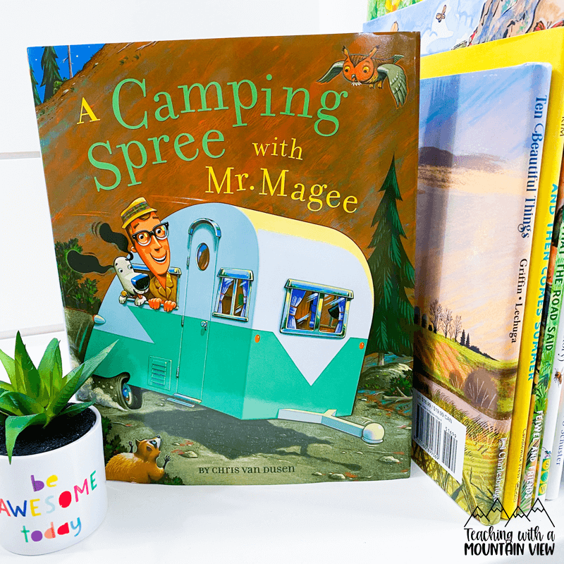 A Camping Spree with Mr Magee Book Rec