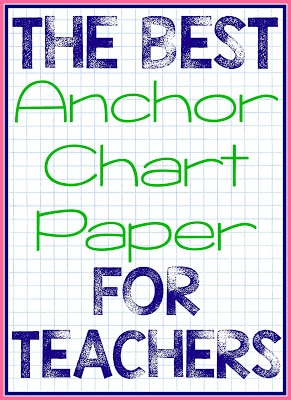 The Best Anchor Chart Paper Ever & A Giveaway!