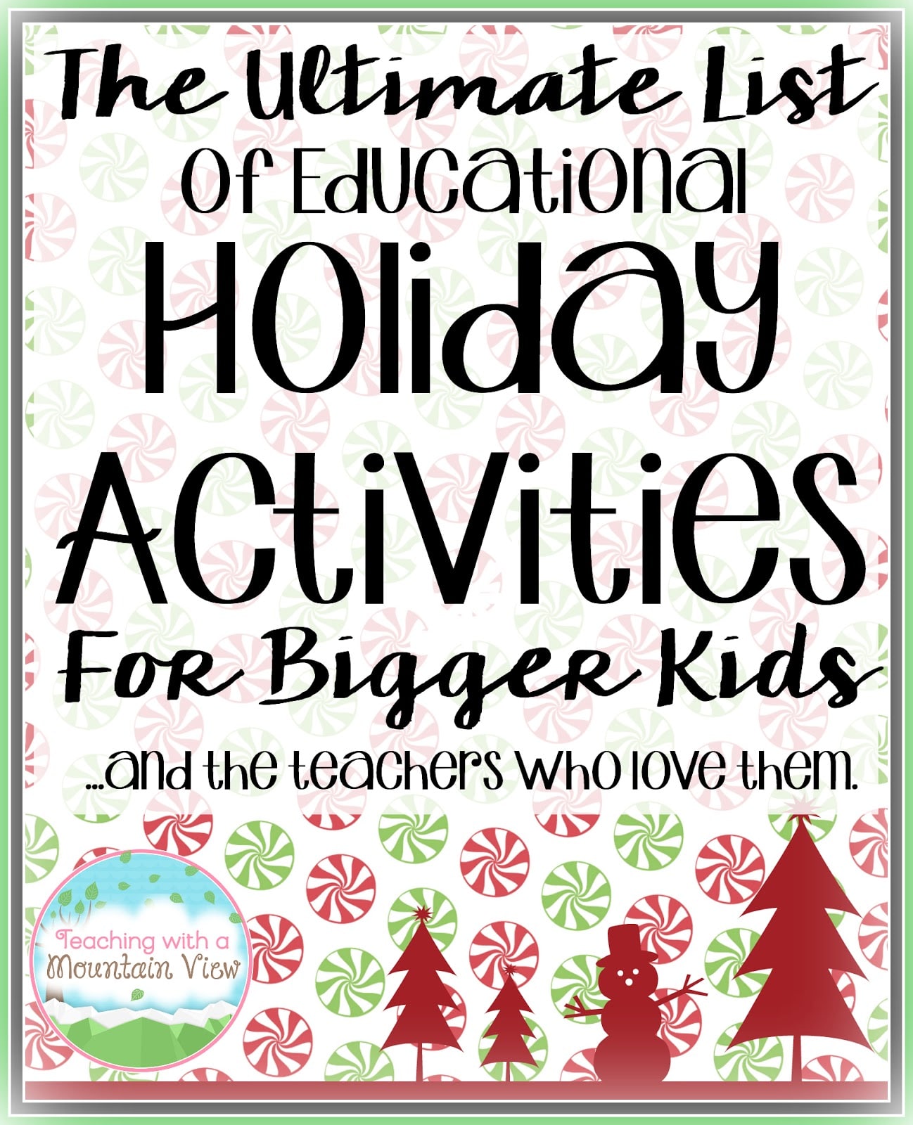 Holiday Activities for Teachers