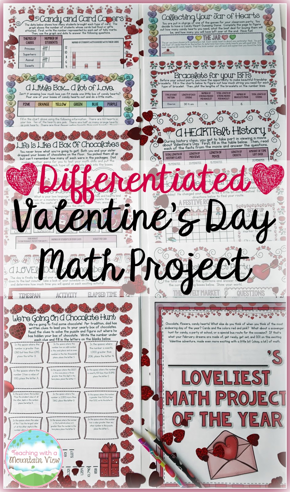 Differentiated2BValentine2527s2BDay2BMath2BProject