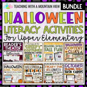 Halloween Literacy Activities | Bundle