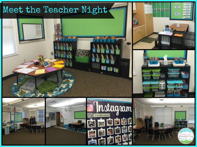 Meet the Teacher Night Made Easy!