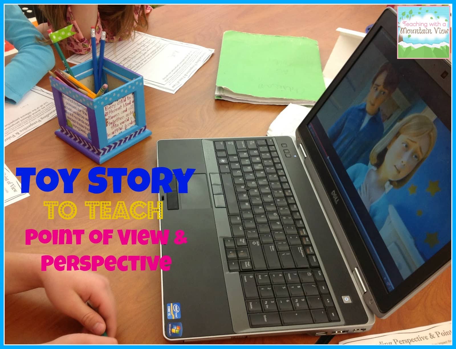 using video clips to teach point of view