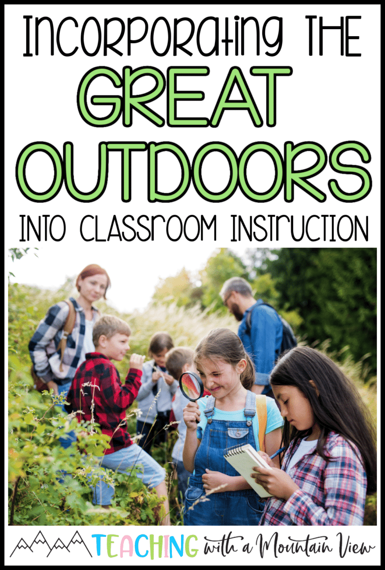 Incorporating the Outdoors into Your Classroom Instruction
