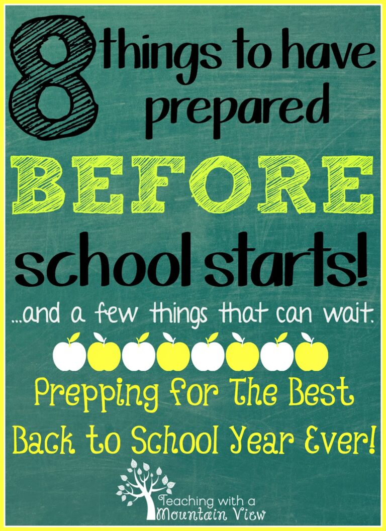 Smooth Sailing Back to School Tips: Preparing for the New School Year