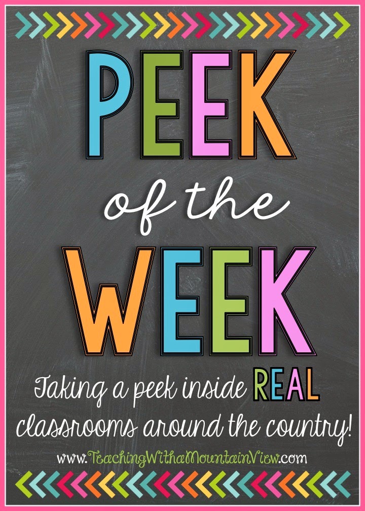 {Peek of the Week} A Peek Inside REAL Classrooms