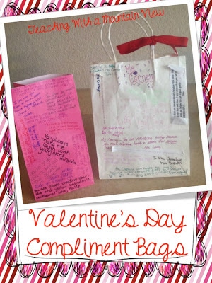 Valentine’s Day Compliment Bags