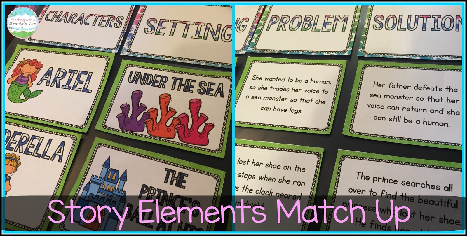 free story elements match up