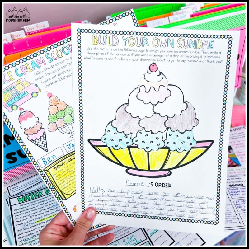 emergency sub plans upper elementary