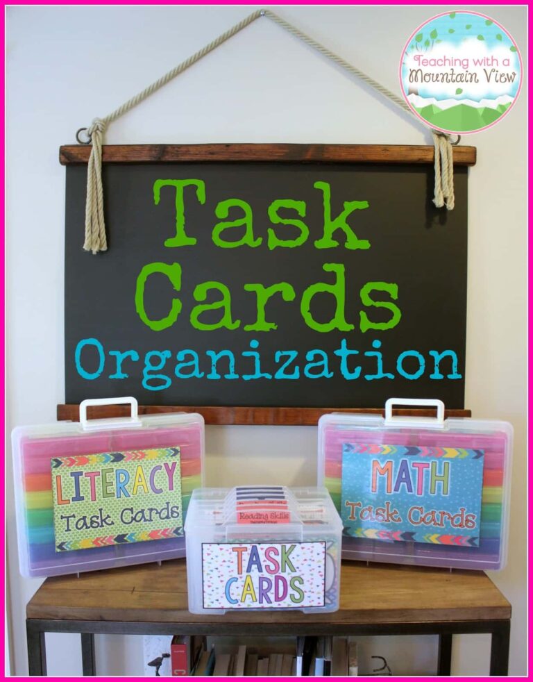 A New Task Card Organization Solution