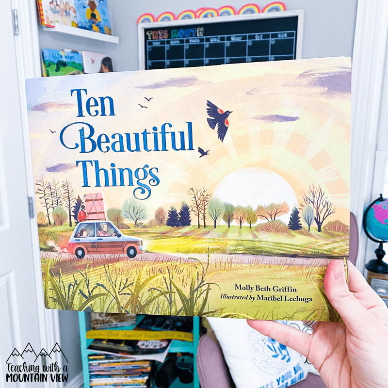 Ten Beautiful Things reading activity 