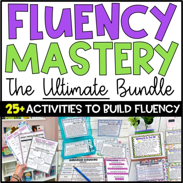 Ultimate fluency mastery bundle of activities