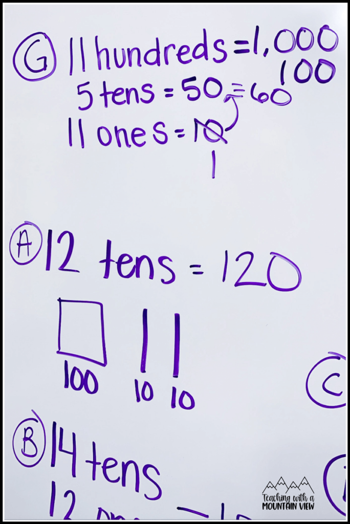 addition strategies for regrouping
