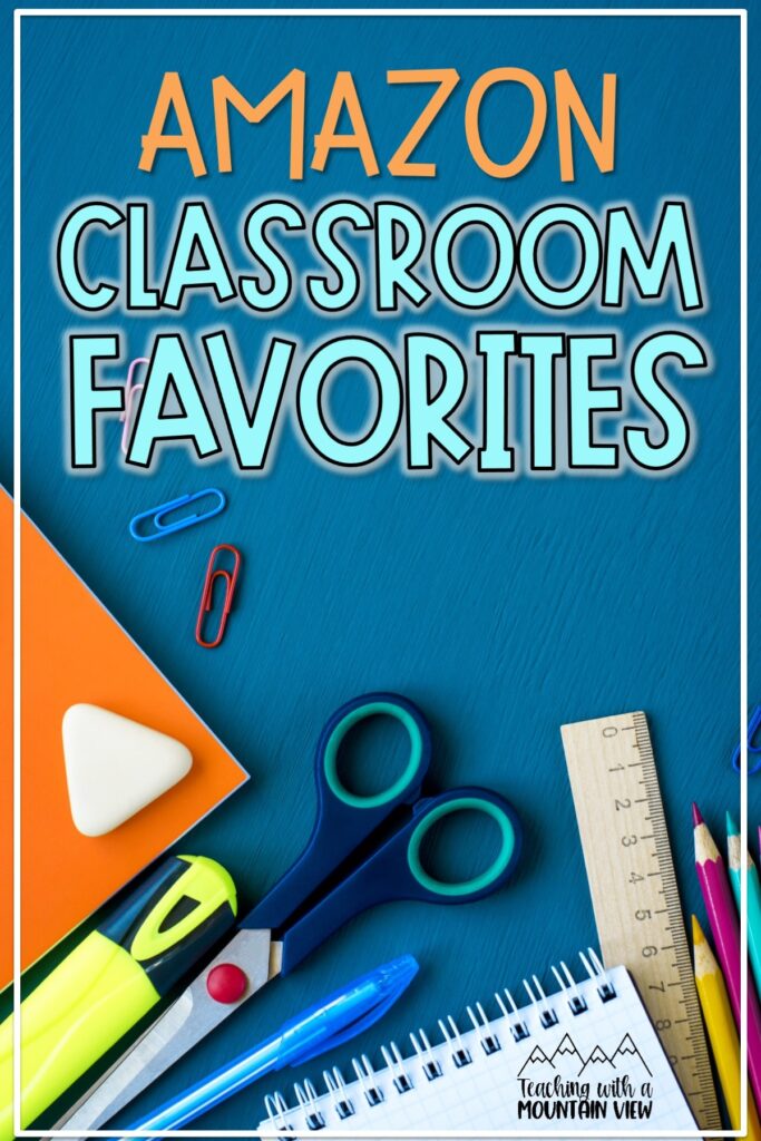 These Amazon classroom favorites for teachers and students will make your teacher life easier and more organized!