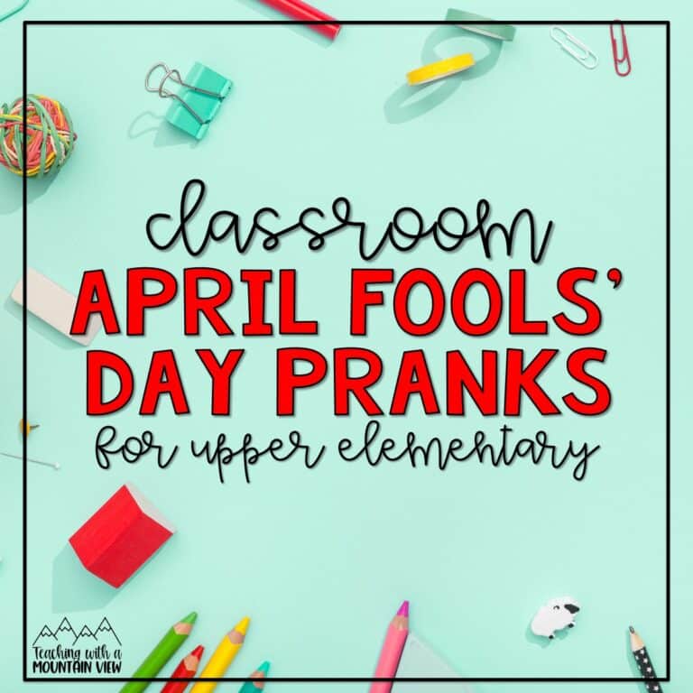 Classroom April Fools’ Day Pranks