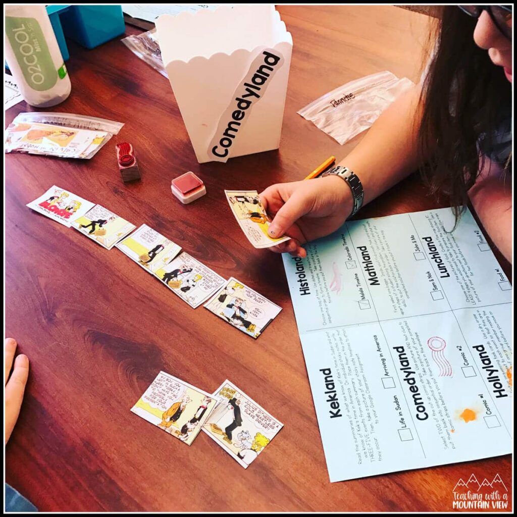 sequencing literacy teacher observation lesson
