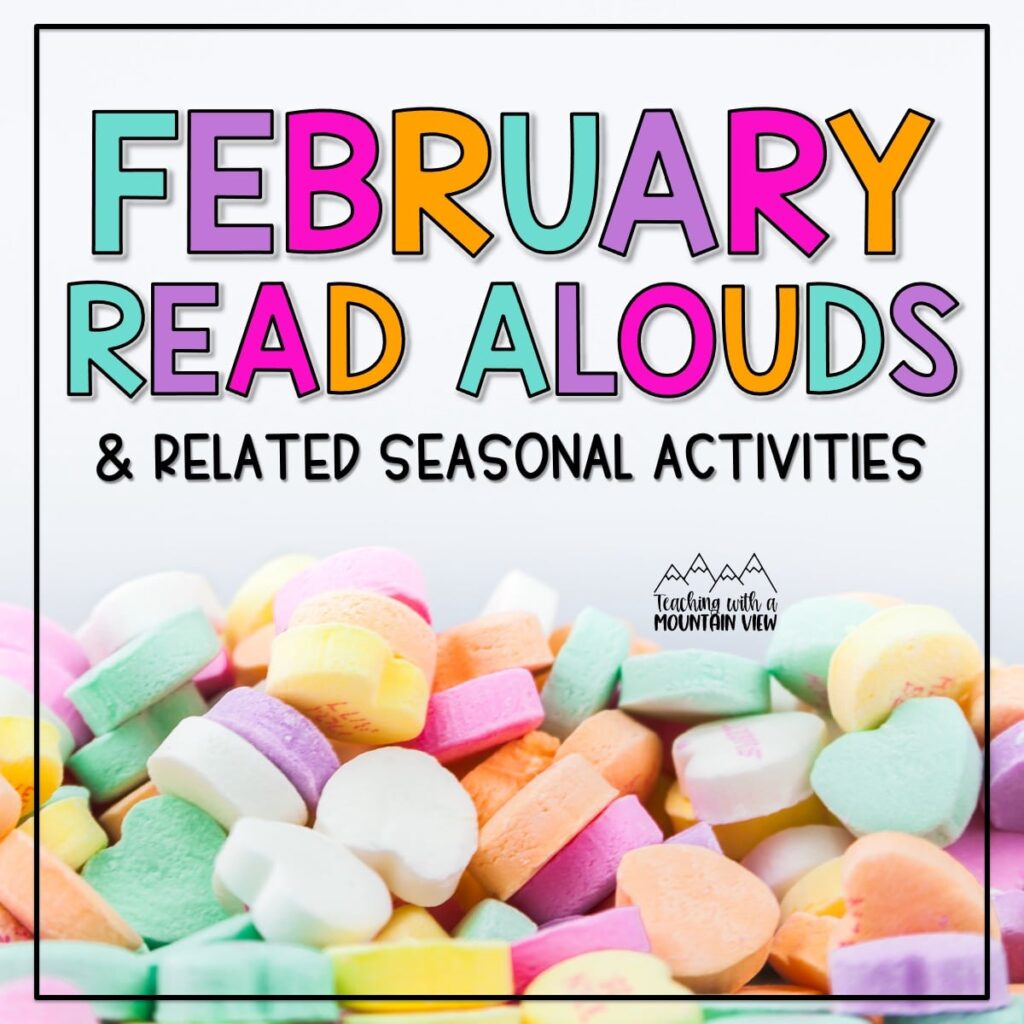 February read alouds and related activities to use during morning meeting and your upper elementary literacy block.