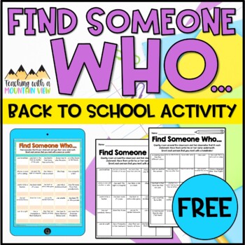 find someone who back to school 1