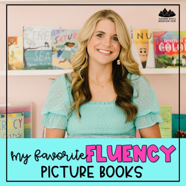  7 Favorite fluency picture books