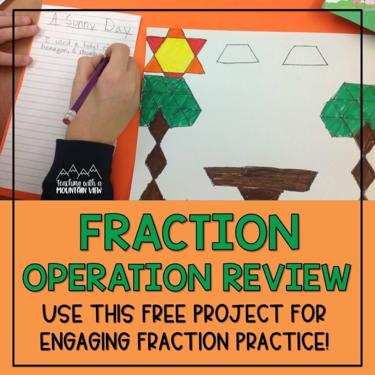 Fraction Operation Review Project!