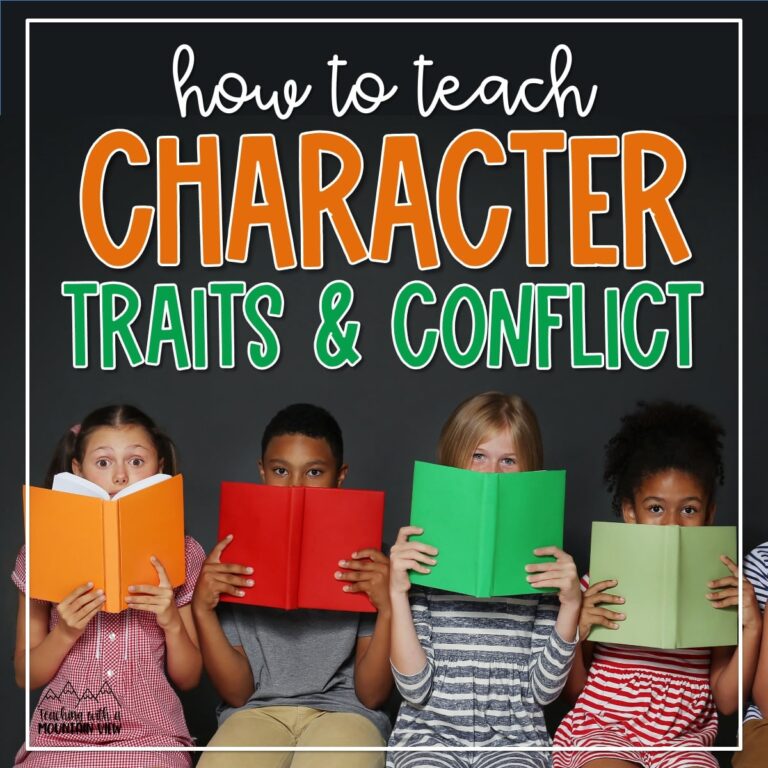 Characters, Characters, and more Characters: How To Teach Character Traits & Character Conflict