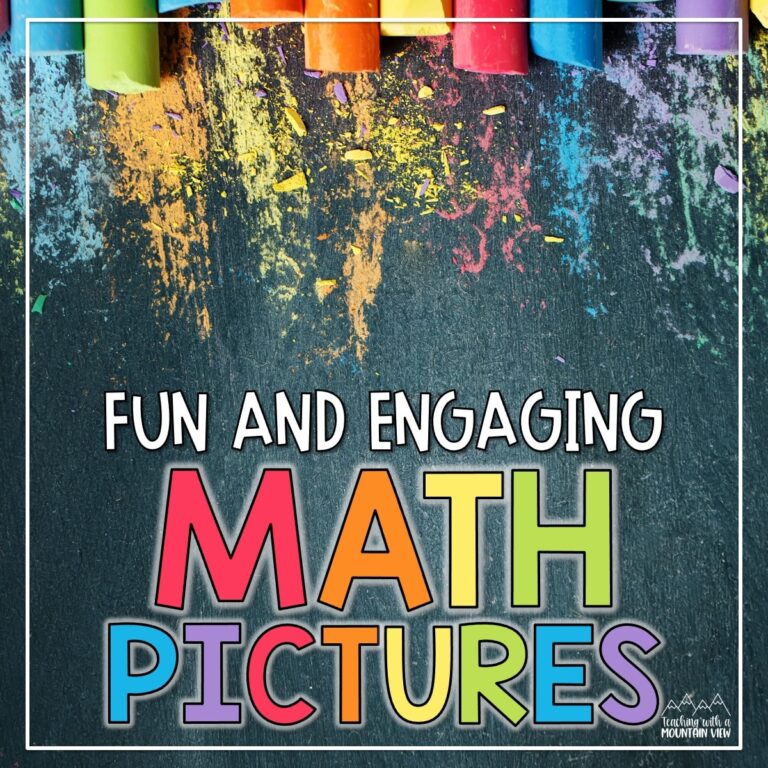 Math concept pictures are a fun and engaging way to practice a TON of skills! Students solve math problems and then create a picture based on the answers.