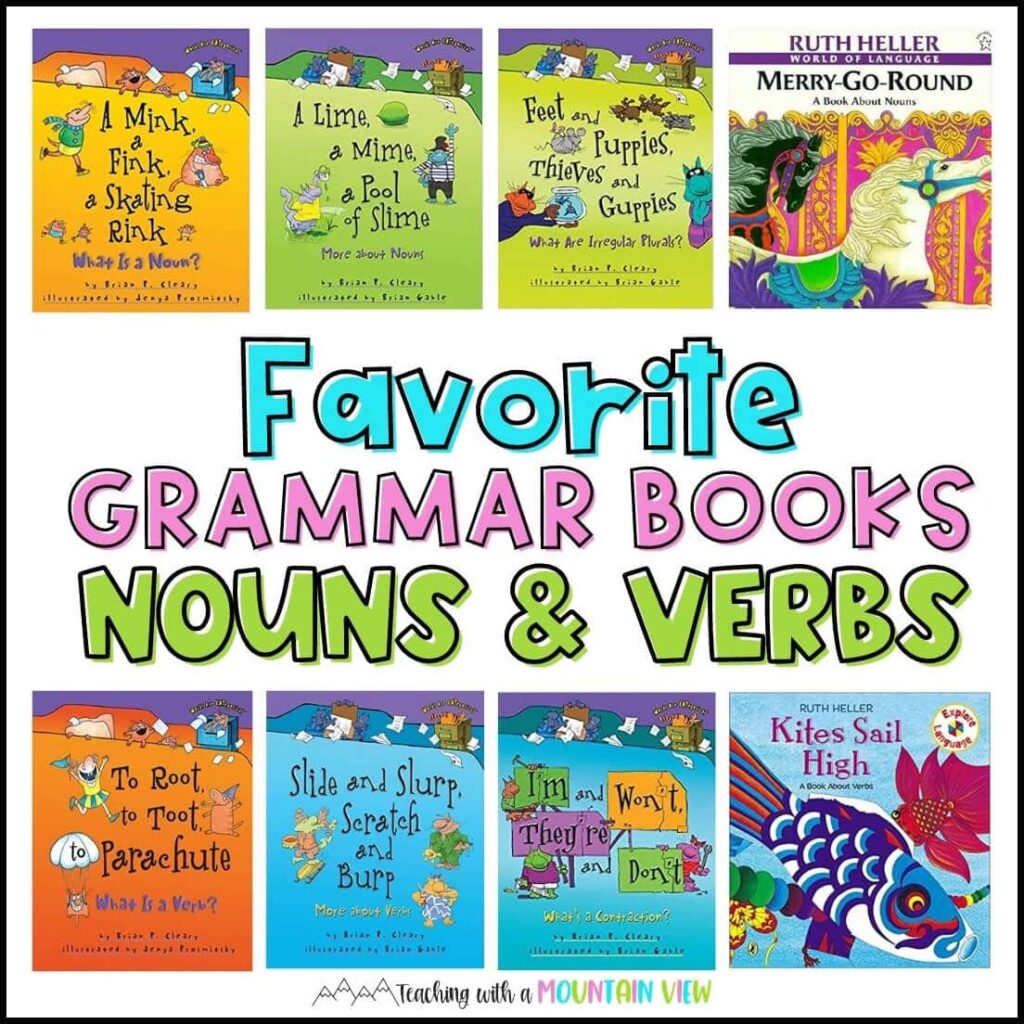 noun and verb books