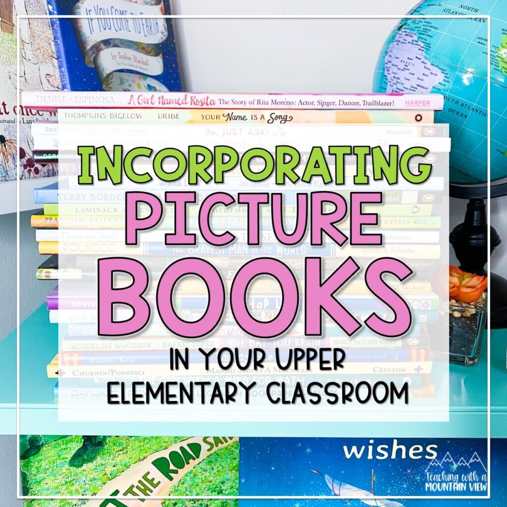 upper elementary picture book suggestions for authentic texts